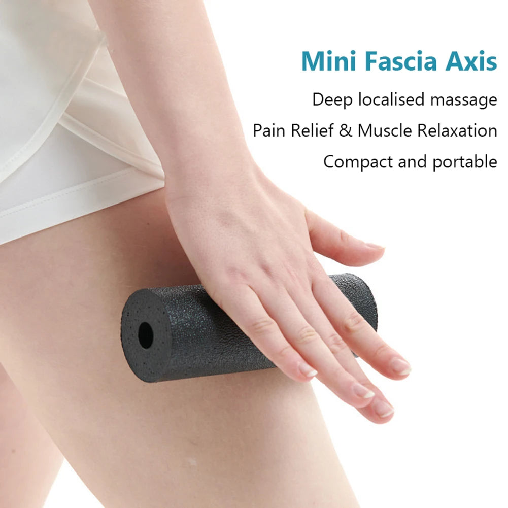 Deep Tissue Mini Foam Roller — Portable Muscle Recovery Roller for Legs, Back & Feet