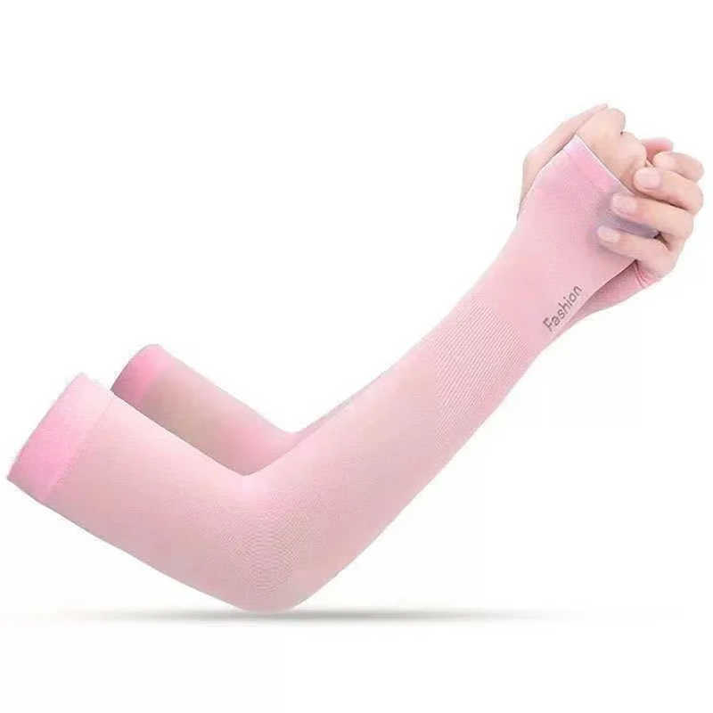 UV Protection Cooling Arm Sleeves — Ice Silk Sun Guards for Outdoor & Cycling