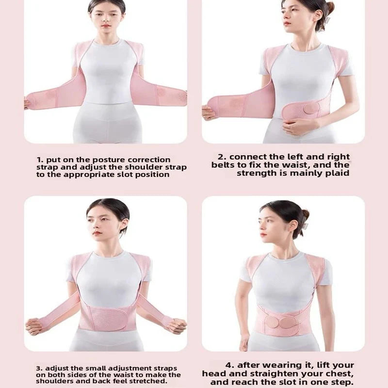 XXXL anti Hunchback Correction Strap for Women, Invisible Posture Correction Strap, Posture Correction, Shoulder Opening, Beautiful Back, Straight Waist, anti Hunchback Artifact