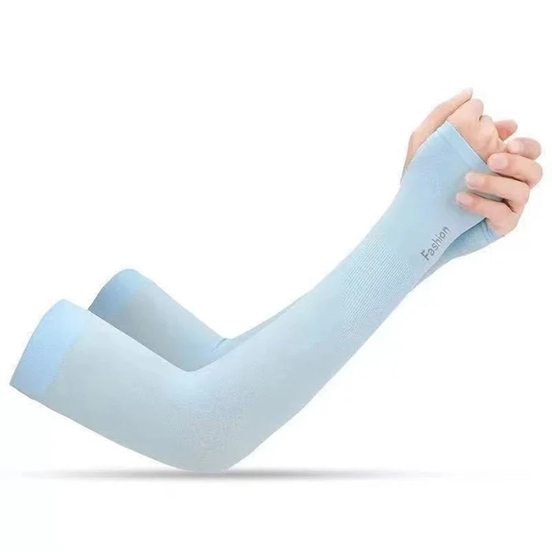UV Protection Cooling Arm Sleeves — Ice Silk Sun Guards for Outdoor & Cycling